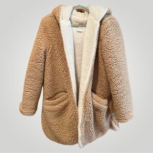 c c california Faux Sherpa Hooded Jacket
